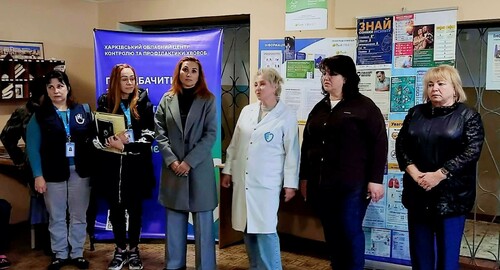 Харківські ВПО отримали медичну допомогу та консультації