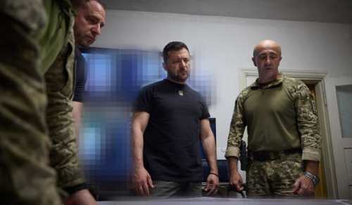 Зеленський відвідав штаби бригад у Запорізькій області - INFBusiness