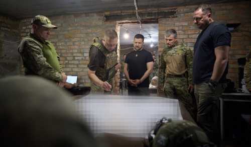 Зеленський відвідав штаби бригад у Запорізькій області - INFBusiness