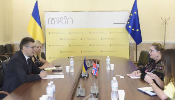 Україна та Норвегія посилюватимуть співпрацю у сфері культури та медіа - МКІП - INFBusiness