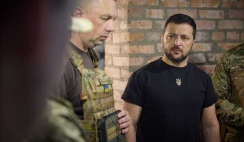 Зеленський відвідав штаби бригад у Запорізькій області - INFBusiness